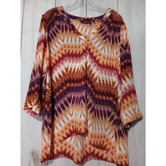 A.n.a Shirt‎ Ladies Extra Large Colorful Light Weight - Picture 1 of 7